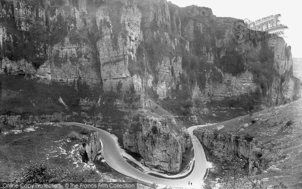 Photo of Cheddar, Gorge, Horse Shoe Bend 1935