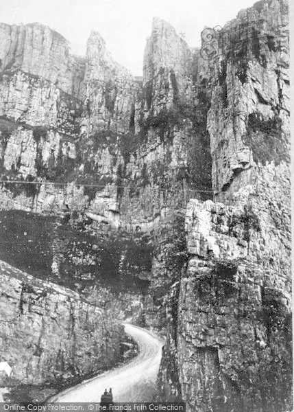 Photo of Cheddar, Gorge, Pinnacles 1887