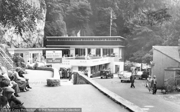 Photo of Cheddar, Gough's Caves And Caveman Restaurant c.1960