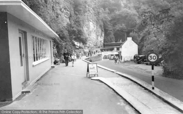 Photo of Cheddar, Gough's Caves And Lion Rock c.1955