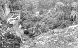 Gough's Caves And Lion Rock c.1955, Cheddar