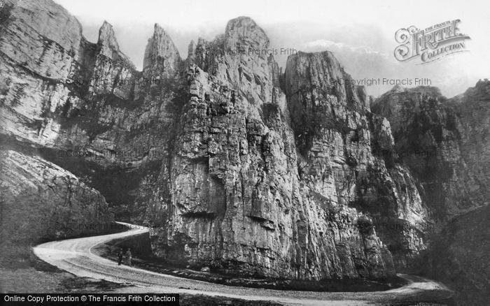 Photo of Cheddar, Horse Shoe Bend c.1890