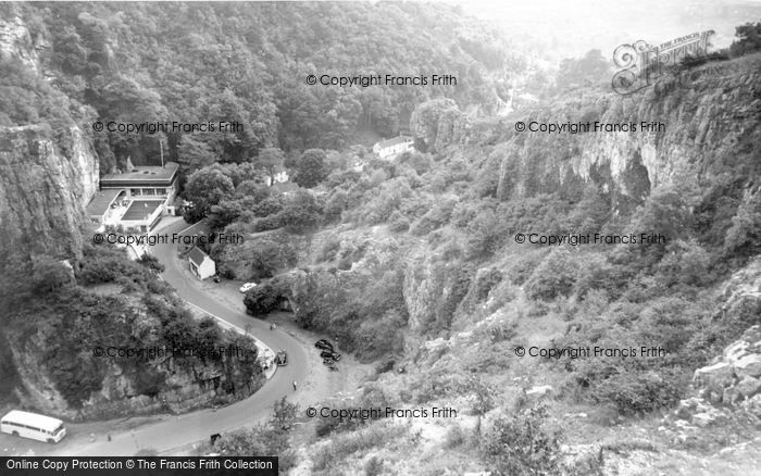 Photo of Cheddar, Horseshoe Bend And Lion Rock c.1960