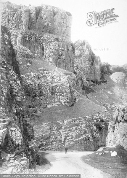 Photo of Cheddar, Pepys Rock 1887
