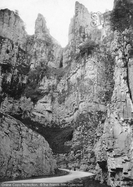 Photo of Cheddar, Pinnacle Rock 1887