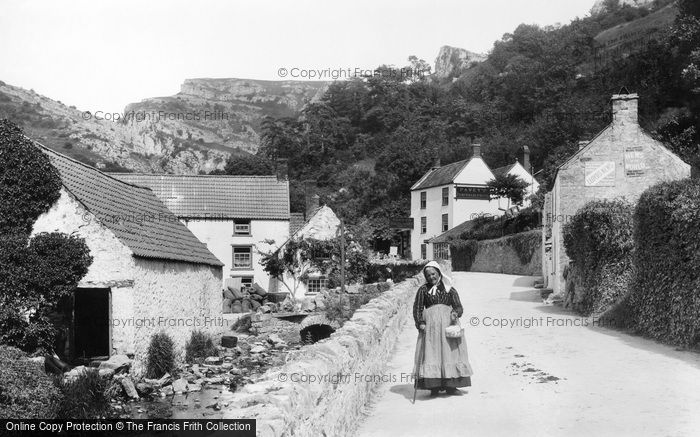 Photo of Cheddar, Sally Spencer And Glen Middle Mill 1908