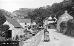 Sally Spencer And Glen Middle Mill 1908, Cheddar