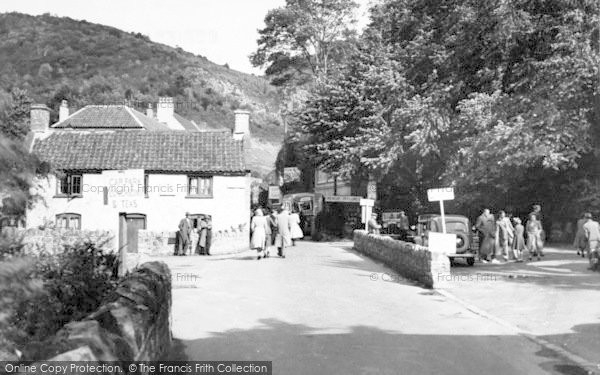 Photo of Cheddar, The Car Park c.1950