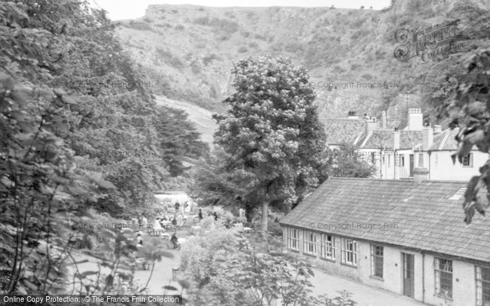Photo of Cheddar, The Cliff Hotel Tea Gardens c.1939