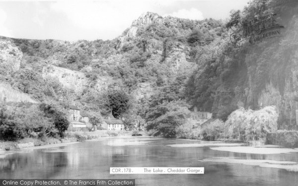 Photo of Cheddar, The Lake c.1960
