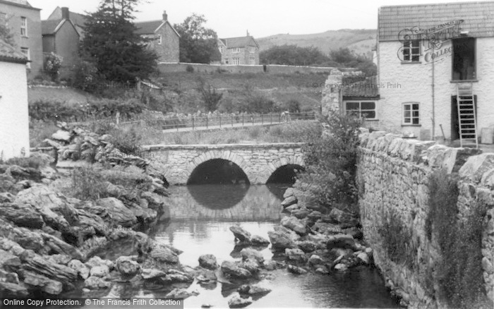 Photo of Cheddar, The Rock Garden And Bridge c.1939