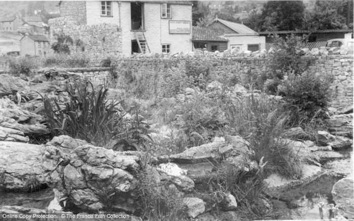 Photo of Cheddar, The Rock Garden c.1939