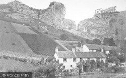 The Village And Lion Rock c.1873, Cheddar