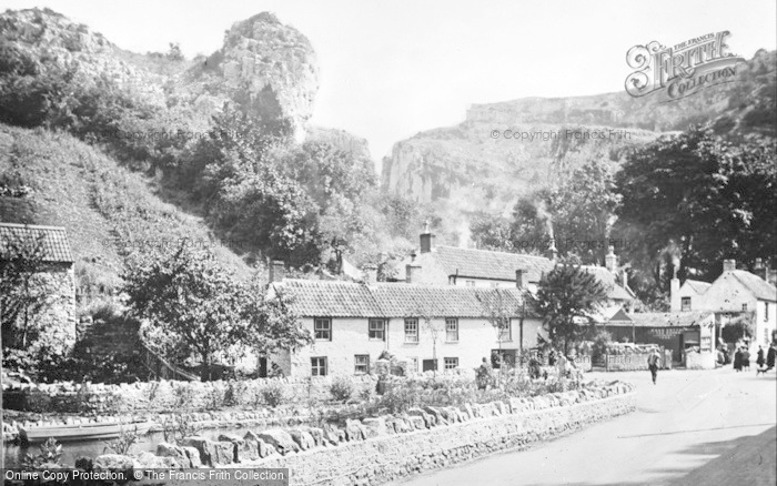 Photo of Cheddar, The Village c.1930
