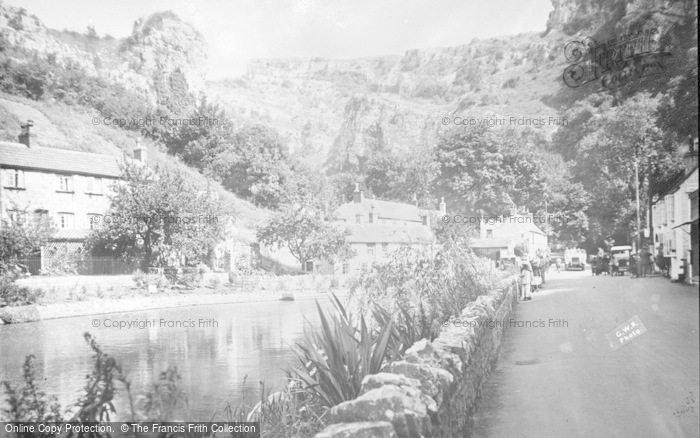 Photo of Cheddar, The Village c.1930