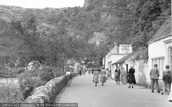 Photo of Cheddar, The Village c.1950