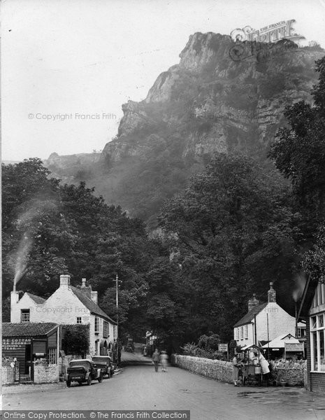 Photo of Cheddar, Village And Cliffs 1925