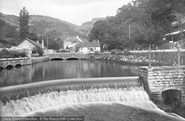 Photo of Cheddar, Waterfall 1925