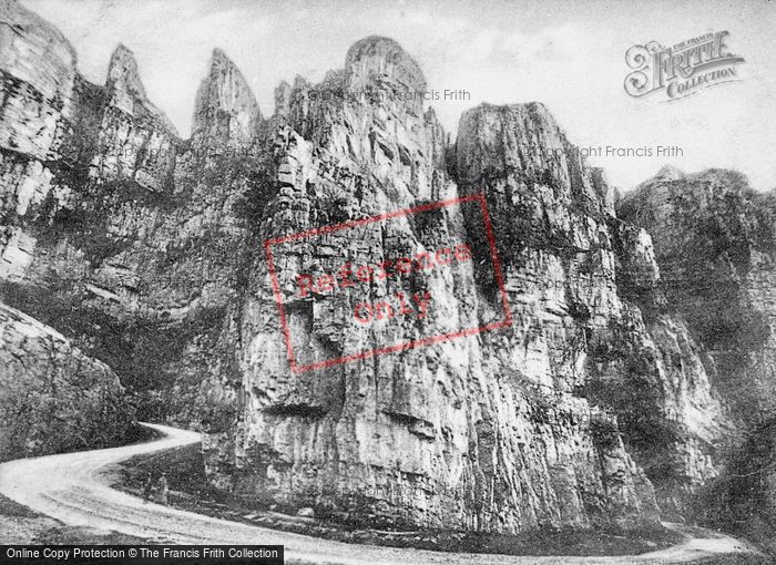 Photo of Cheddar, Wind Rock c.1910