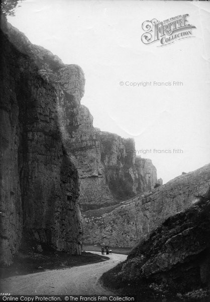 Photo of Cheddar, Winding Rock 1887