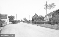 Chedzoy Lane c.1960, Chedzoy
