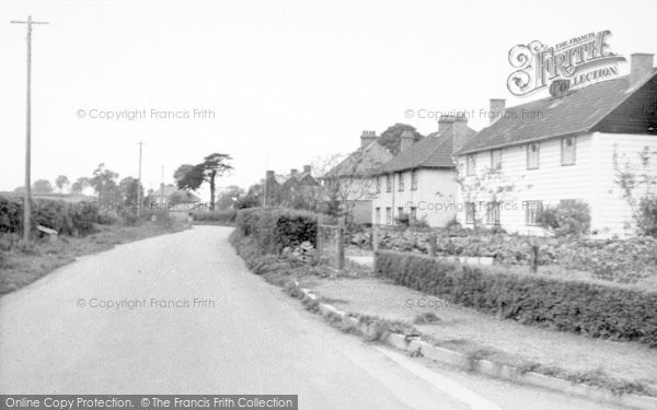 Photo of Chedzoy, Higher Road c.1960