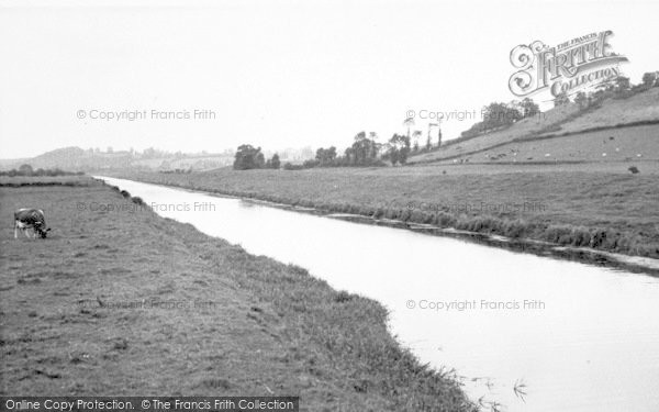 Photo of Chedzoy, Parchay River c.1955