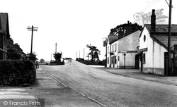 Macclesfield Road c.1955, Chelford