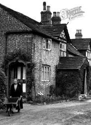 Old Cottages c.1955, Chelford
