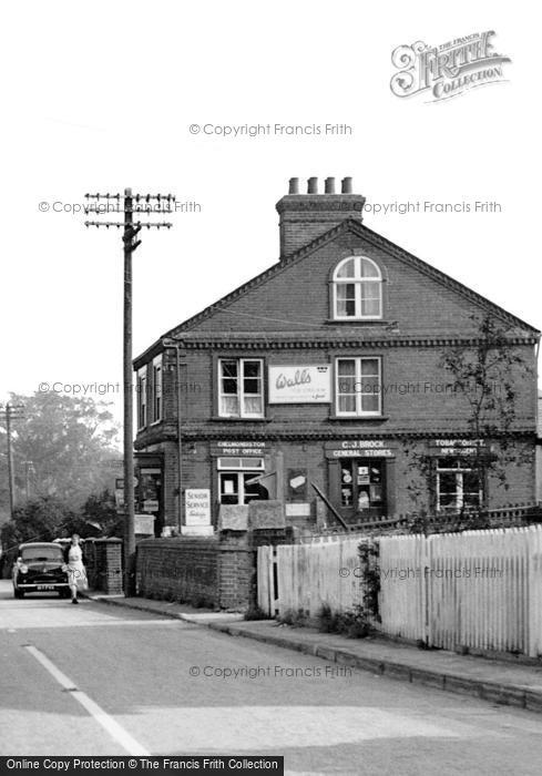 Photo of Chelmondiston, C J Brook's General Stores c.1955