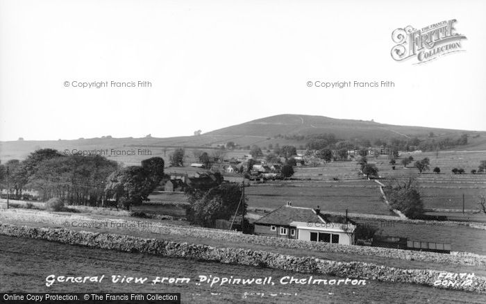 Photo of Chelmorton, General View From Pippinwell c.1960