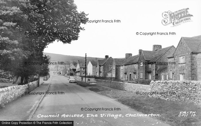 Photo of Chelmorton, Village, Council Houses c.1960