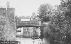 Bridge Over The River Can 1906, Chelmsford