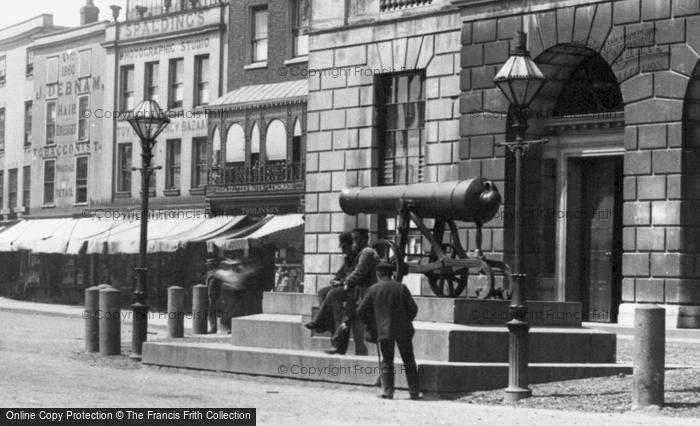Photo of Chelmsford, By The Cannon, Tindal Square 1895