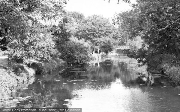 Photo of Chelmsford, Can River, Central Park c.1955