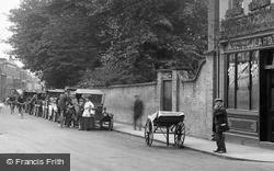 Cars Parked Along Duke Street 1919, Chelmsford