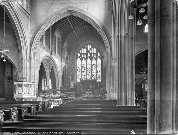 Photo of Chelmsford, Cathedral, The Interior 1919