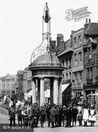 Children By Conduit Head, High Street 1898, Chelmsford