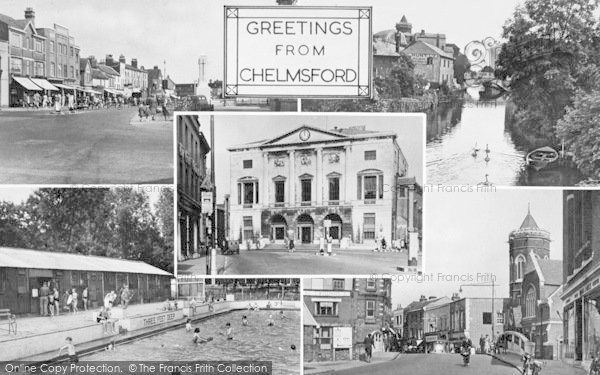 Photo of Chelmsford, Composite c.1955