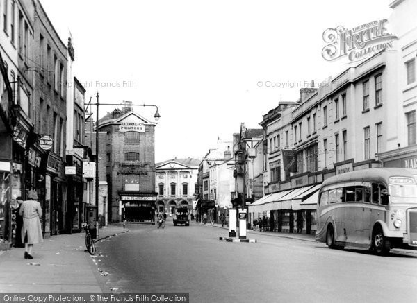 Photo of Chelmsford, High Street c.1955