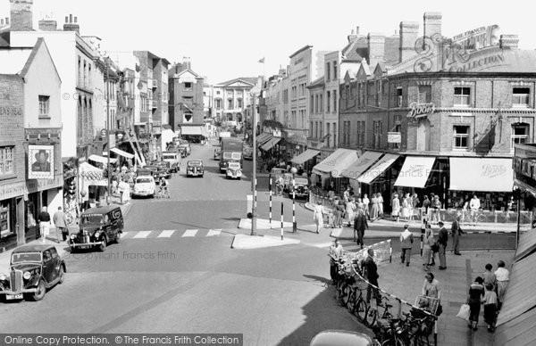 Chelmsford, High Street c1955