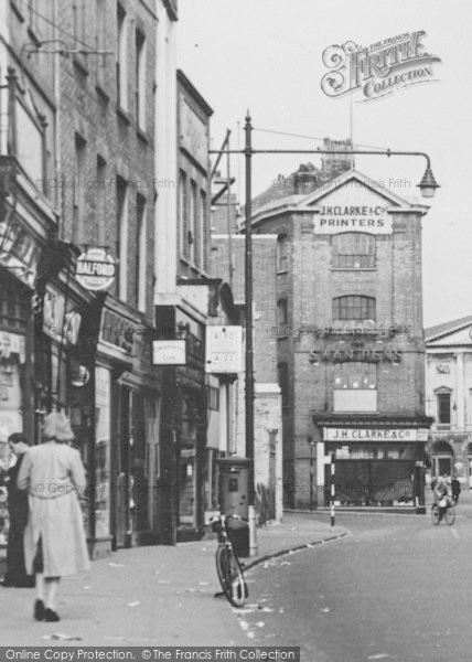 Photo of Chelmsford, High Street, J H Clarke & Co c.1955