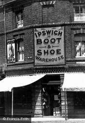 High Street, Shoe Shop 1895, Chelmsford