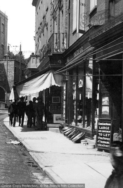 Photo of Chelmsford, In The High Street 1895