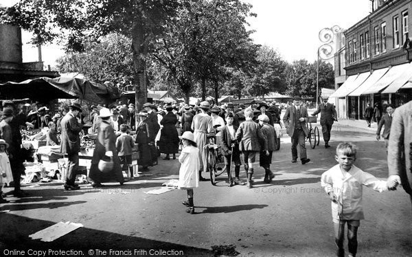 Photo of Chelmsford, Market Day 1919