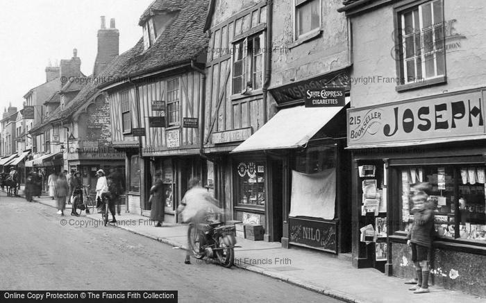 Photo of Chelmsford, Moulsham Street Shops 1919