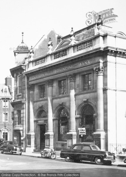 Photo of Chelmsford, National Provincial Bank c.1955