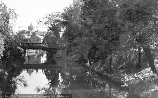 Photo of Chelmsford, On The River Can c.1950