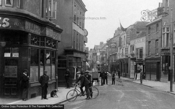 Photo of Chelmsford, Outside Ancient Lights, Tindal Street 1906