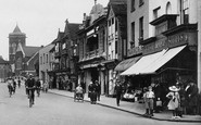 Chelmsford, Shops in Moulsham Street 1919